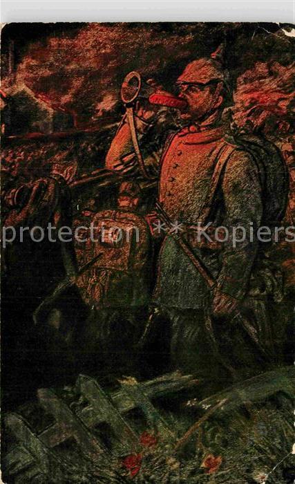 Militaria WK1 Wohlfartskarte Politik