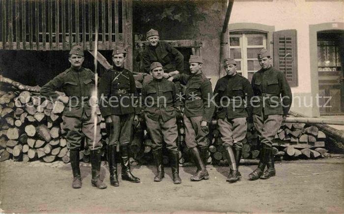 Militaria Schweiz WK1 Gruppenfoto