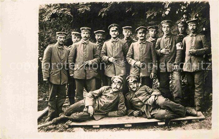 Militaria WK1 Gruppenfoto Rotes Kreuz