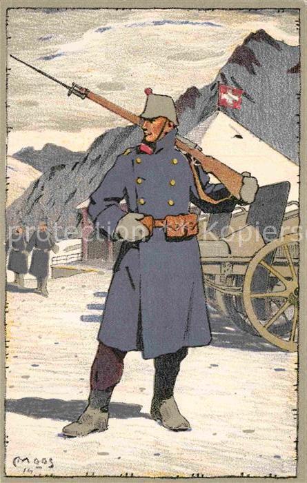 Militaria Schweiz Schweizerische Grenzbesetzung 1914-1915