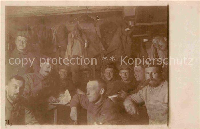 Militaria Soldatenleben WK1