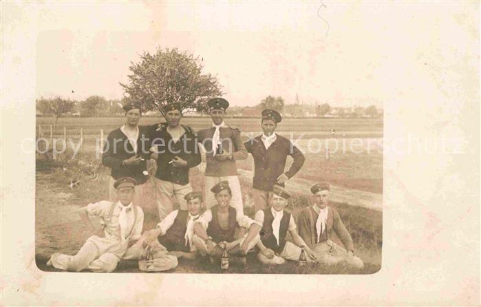 Militaria Soldatenleben WK1 Gruppenfoto