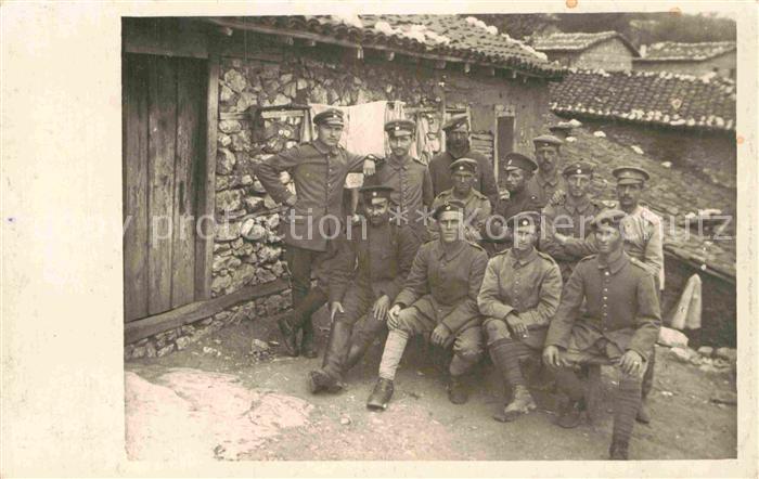 Militaria WK1 Gruppenfoto