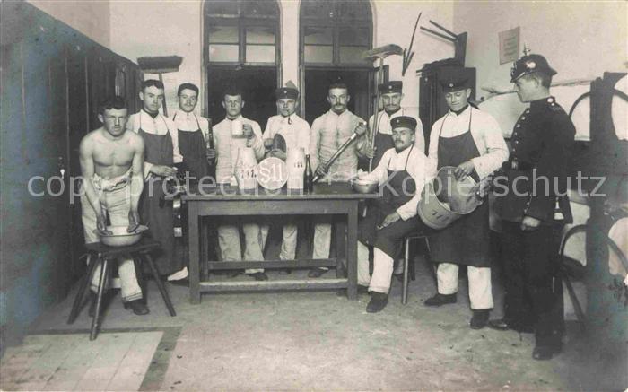 Militaria Soldatenleben Regiment 111 Kaserne WK1