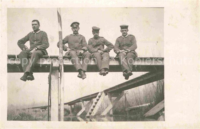 Militaria Soldatenleben WK1 Gruppenfoto