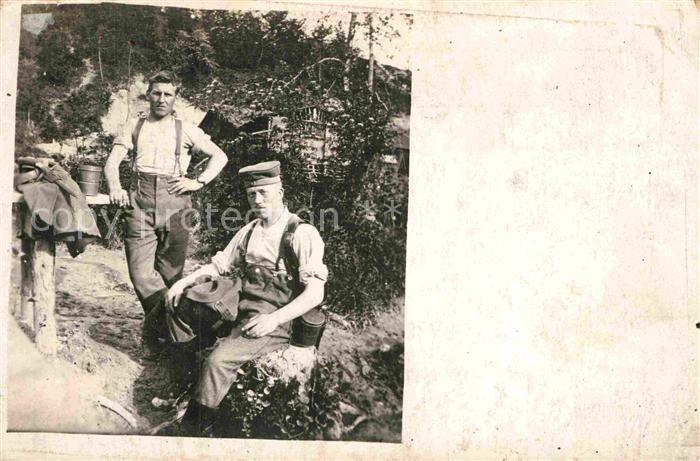 Militaria Soldatenleben WK1