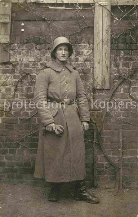 Militaria WK1 Soldat
