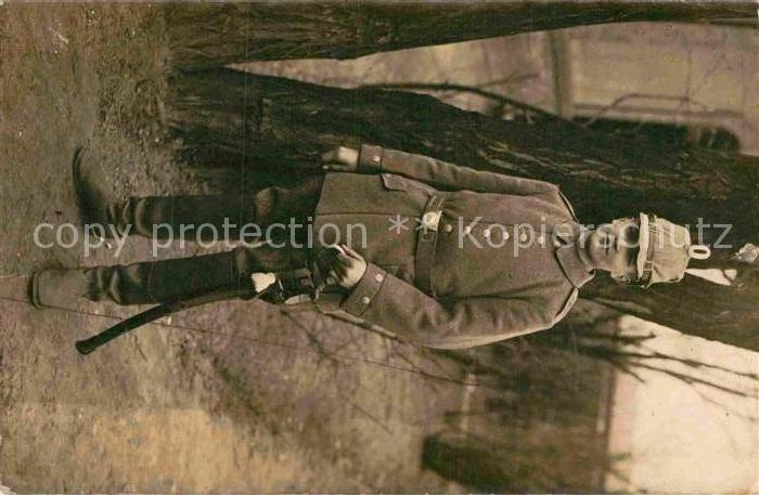 Militaria Telegraphie WK1 Soldat Saebel