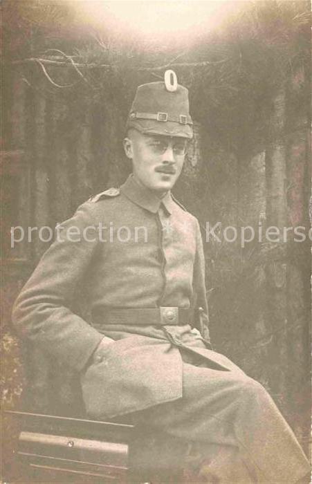 Militaria Telegraphie Soldat Telegraphen Abt. WK1