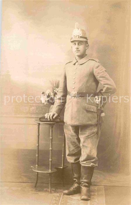 Militaria WK1 Uniform Telegraphen Soldat