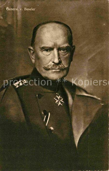 Militaria Generaele Stab Deutschland General von Beseler Wohlfahrtskarte WK1 Ord