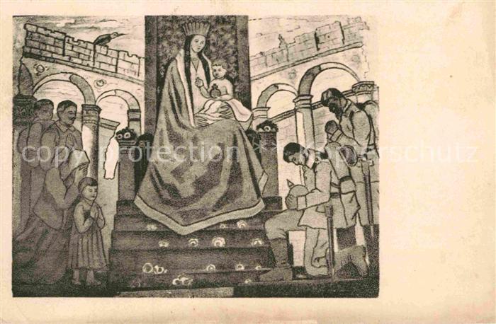 Militaria Religion Bayr. Res. Inf. Regt no. 2 Notkirche ST.Michael