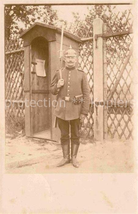 Militaria WK1 Saechsische Infanterie Wache Franzoesische Patrontasche