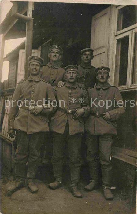 Regiment IR 070 Infanterie WK1 Gruppenfoto Militaria