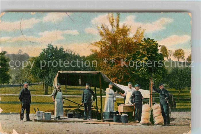 Militaria Feldkueche Field Kitchen Cuisne Mobile Cucina da Campo WK1 Knicke Ein