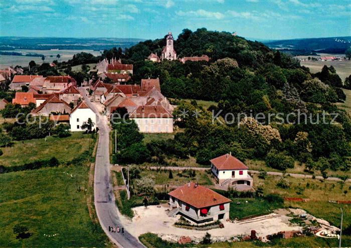 Montmirey-le-Chateau Vue generale aerienne