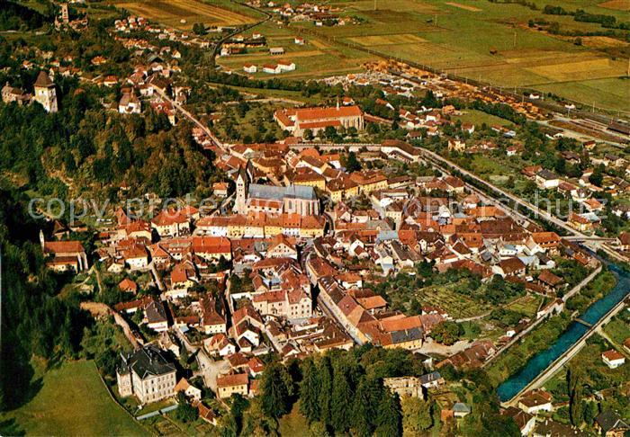 Friesach Kaernten Fliegeraufnahme