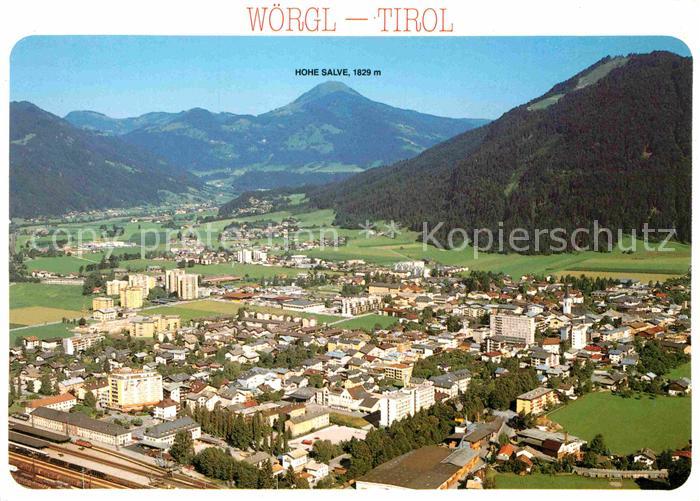 Woergl Tirol Fliegeraufnahme Hohe Salve