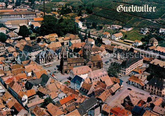 Guebwiller Elsass Vue aerienne Eglise St.-Leger