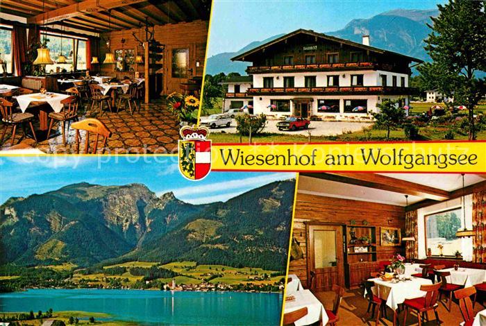 Abersee St Gilgen Salzkammergut Gasthof-Cafe-Pension Wiesenhof