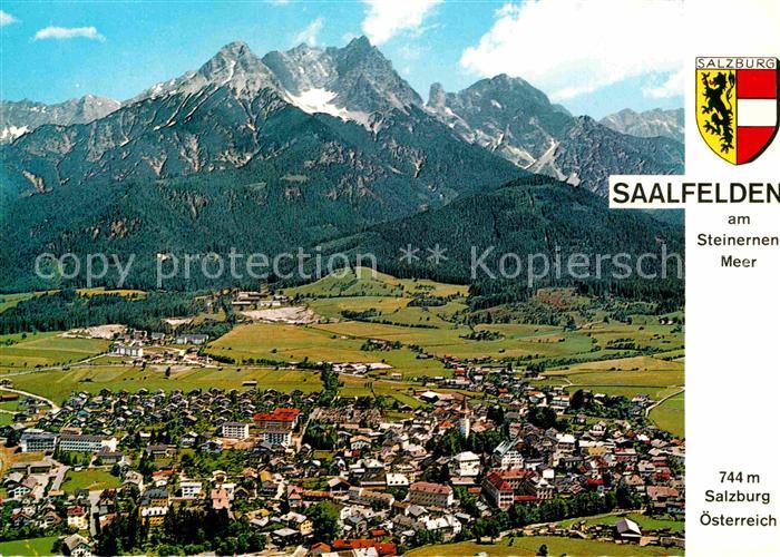 Saalfelden Steinernes Meer Fliegeraufnahme