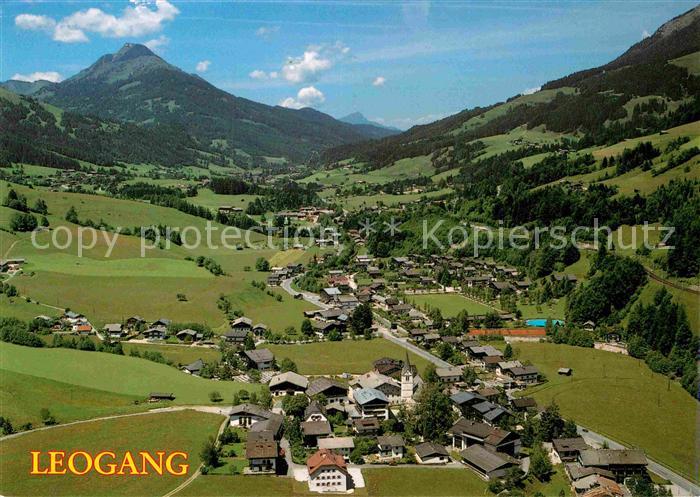 Leogang Fliegeraufnahme