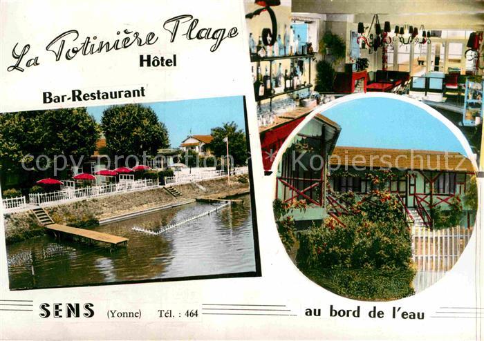 Sens 89 Hotel-Restaurant La Potiniere-Plage