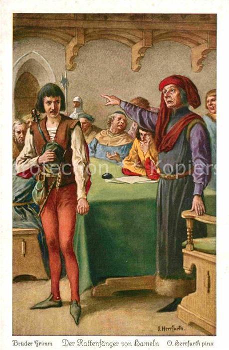 Maerchen Sagen Der Rattenfänger von Hameln Nr. 4391 Se