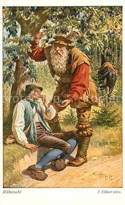 Maerchen Sagen Rübezahl Nr. 3893 Serie 161 F. Elssner