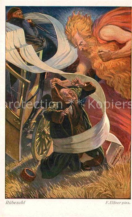 Maerchen Sagen Rübezahl Nr. 3895 Serie 161 F. Elssner