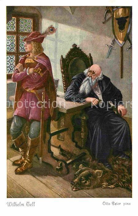 Maerchen Sagen Wilhelm Tell Nr. 3901 Serie 158 Otto Pe