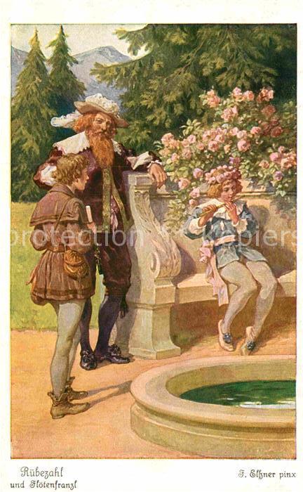 Maerchen Sagen Rübezahl und Flötenfranzl F. Elssner Nr