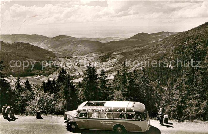 Autobus Omnibus Schoenmuenzach Schwarzwaldhochstrasse Rheintal Vogesen