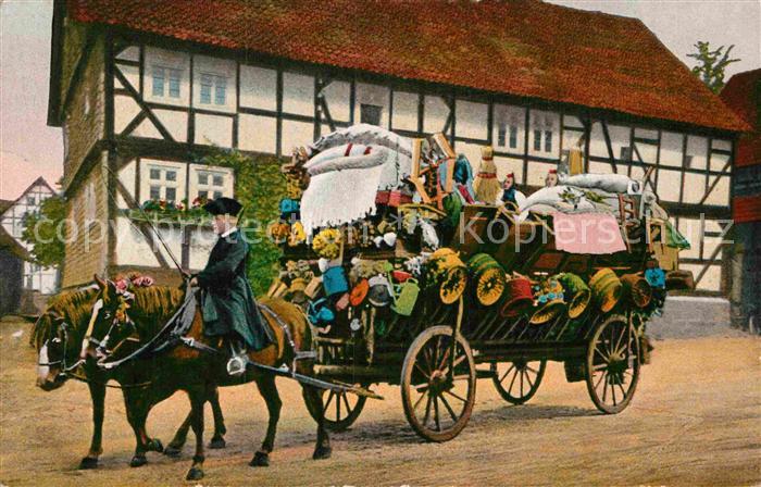 Trachten Hessen Schwalm Brautwagen