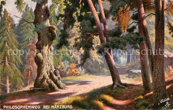 Verlag Tucks Oilette Nr. Philosophenweg Harzburg