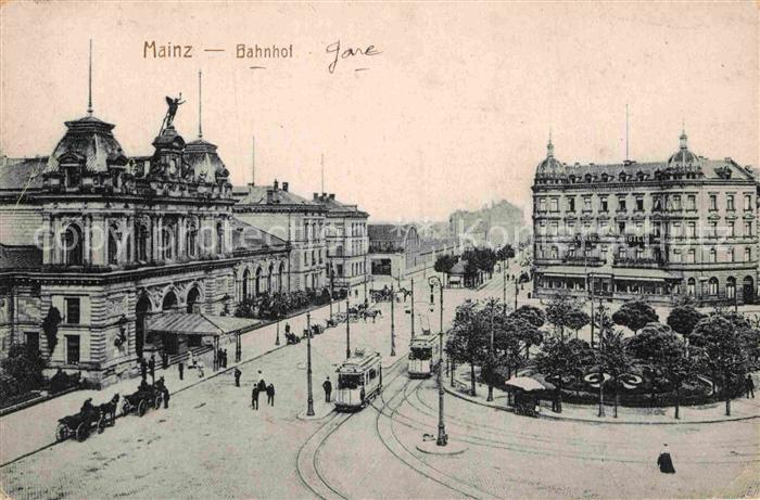 Strassenbahn Mainz Bahnhof