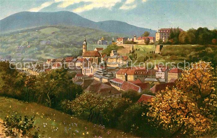 Hoffmann Heinrich Baden-Baden Blick von der Friedrichshoehe