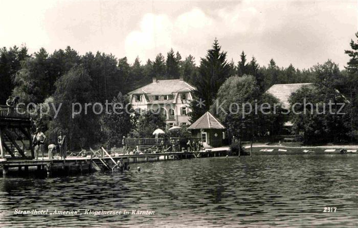 Klopeinersee Strandhotel Amerika