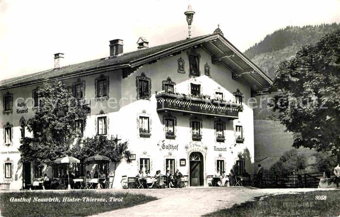 Hinterthiersee Gasthaus Neuwirth