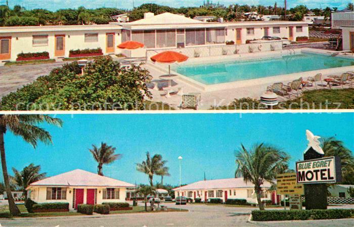 Florida US-State Blue Egret Motel