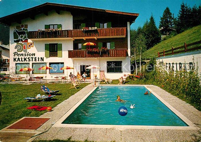 Kirchdorf Tirol Pension Kalkstein Schwimmbad