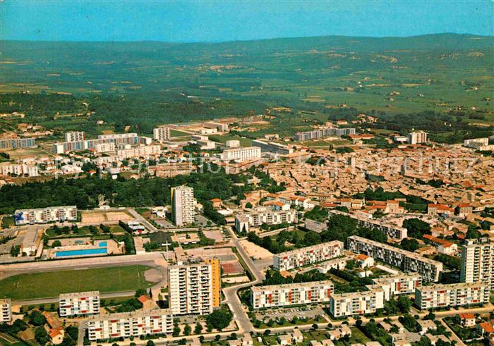 Bagnols-sur-Ceze Fliegeraufnahme