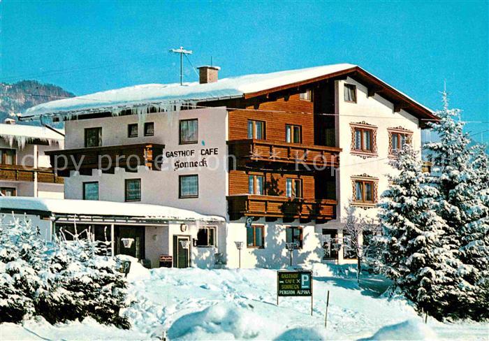 Koessen Tirol Gasthof Cafe Sonneck Winter