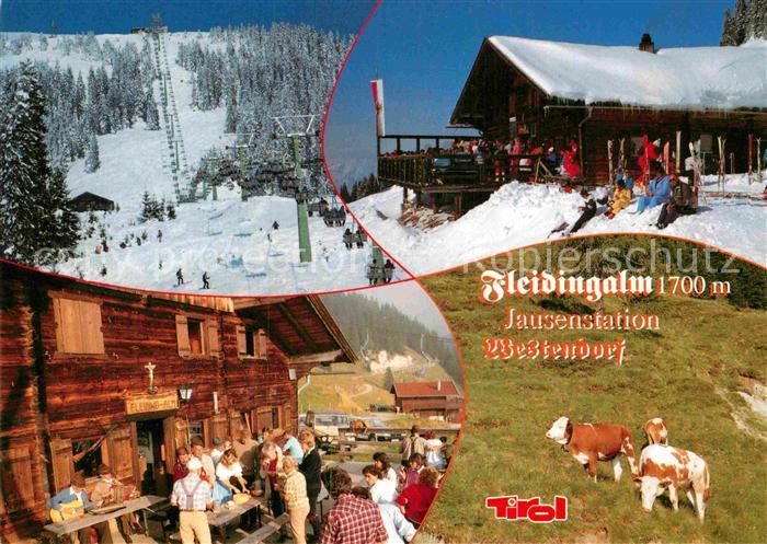 Westendorf Tirol Jausenstation Fleidingalm