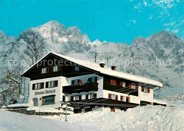 Going Wilden Kaiser Tirol Pension Adelheid Winter