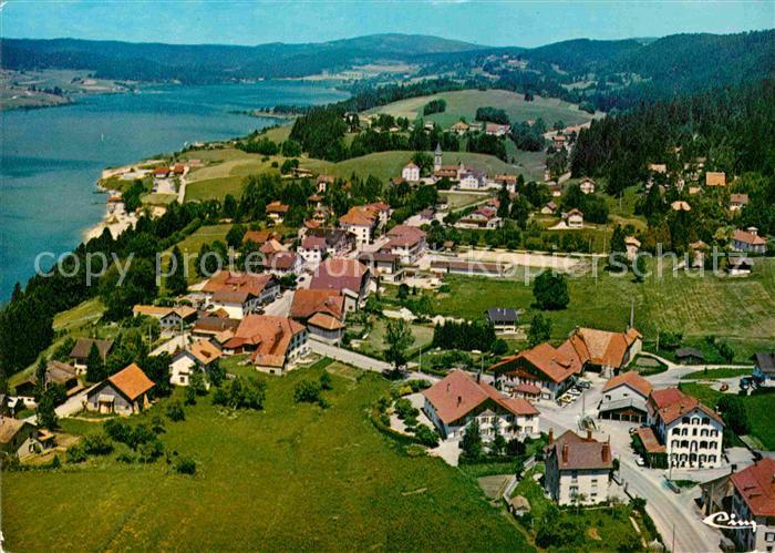 Malbuisson Doubs Fliegeraufnahme