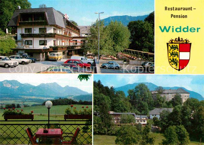 Hollenburg Kaernten Restauration Pension Widder