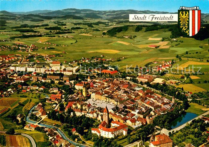 Freistadt Muehlviertel Fliegeraufnahme