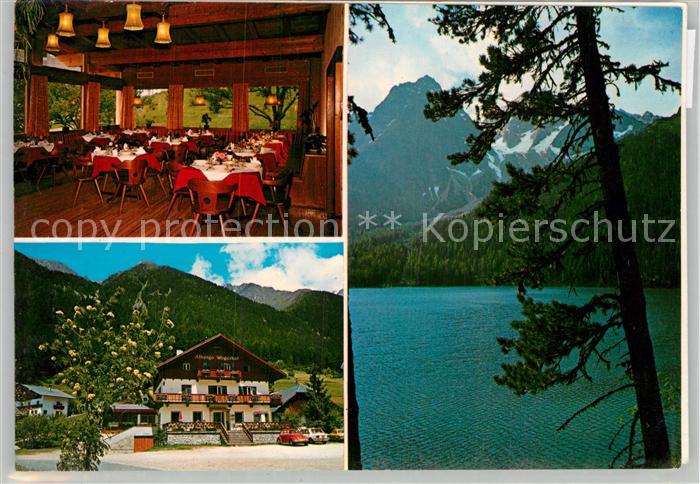 Antholz Mittertal Gasthof Weserhof Kirche Wildgehege
