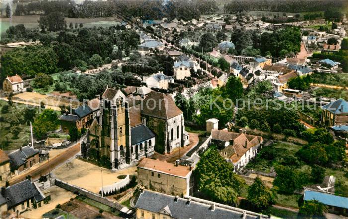 Verberie Vue aerienne Eglise
